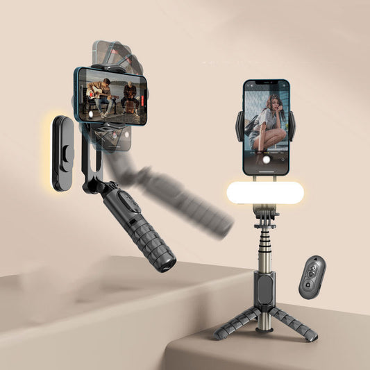 Portable Gimbal and Bluetooth Selfie Tripod