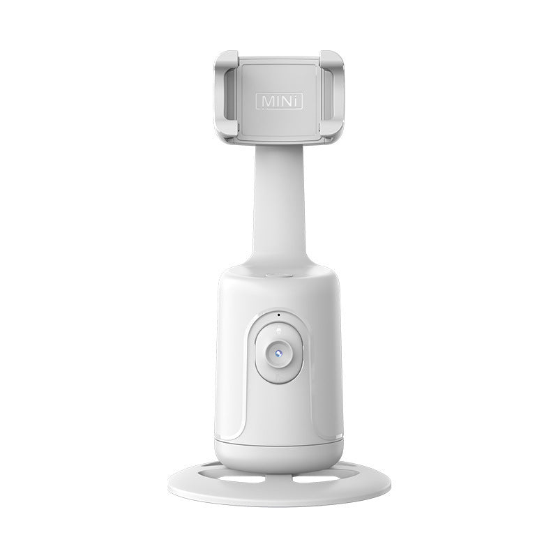 Gimbal de Suivi Automatique de Visage 360° - Teck Maniak Blanc