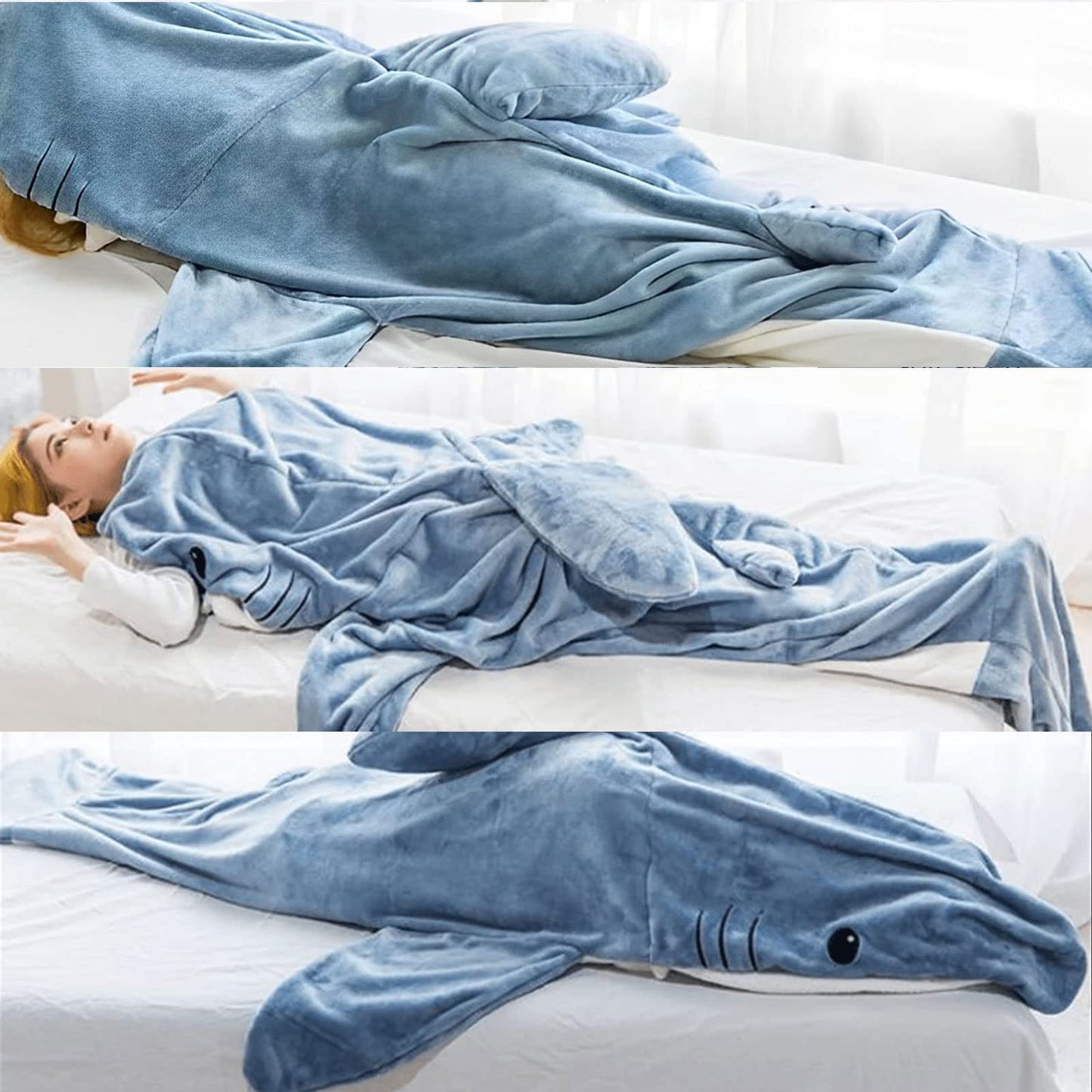 Shark Wearable Blanket - Teck Maniak One Size Fits All / Single