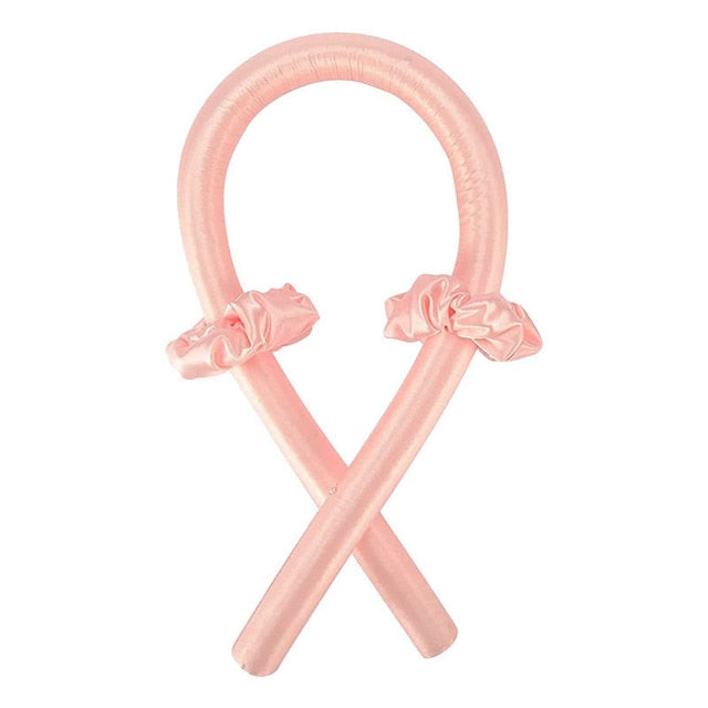 Heatless Curling Rod Headband - Teck Maniak Peach / 1 pc