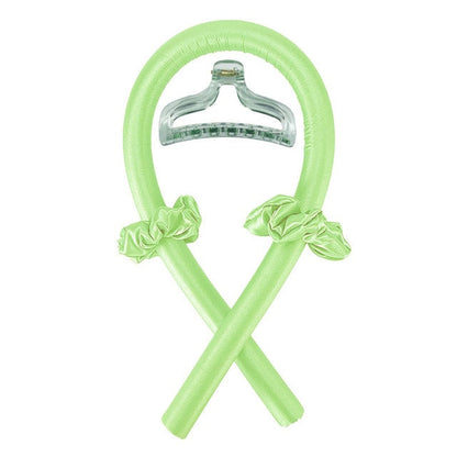 Heatless Curling Rod Headband - Teck Maniak Green with Clamp / 1 pc