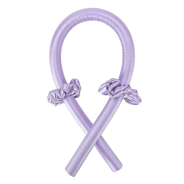 Heatless Curling Rod Headband - Teck Maniak Purple / 1 pc