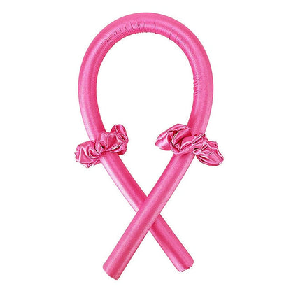 Heatless Curling Rod Headband - Teck Maniak Rose Red / 1 pc