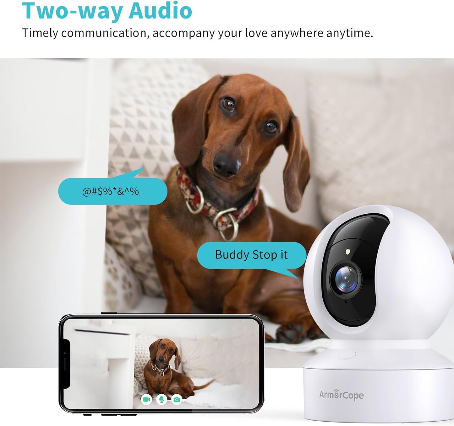 Pet Watcher HD: See & Talk to Your Pet